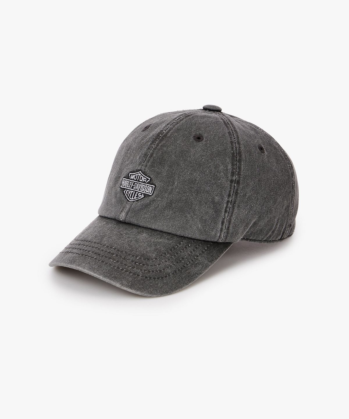 할리데이비슨 컬렉션스®(HARLEY-DAVIDSON COLLECTIONS®) 빈티지 바앤실드 볼캡_챠콜 HH16181008