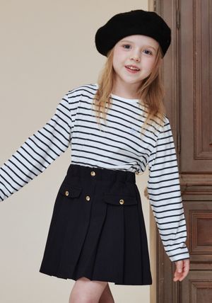 BA13TS02NV 네이비 스트라이프 긴팔 티셔츠