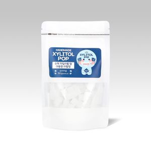 자일리톨 무설탕 캔디 대용량 150g 자일리톨팝 오리지널 리필형