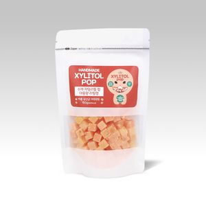 자일리톨 무설탕 캔디 대용량 150g 자일리톨팝 요구르트 리필형