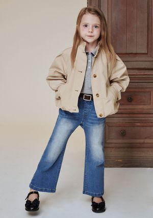 BA14JP01BG 베이지 볼륨 점퍼