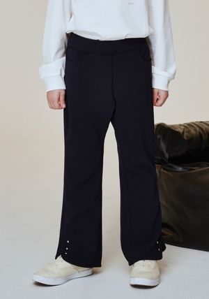 BA14PT02NV 네이비 부츠컷 져지팬츠