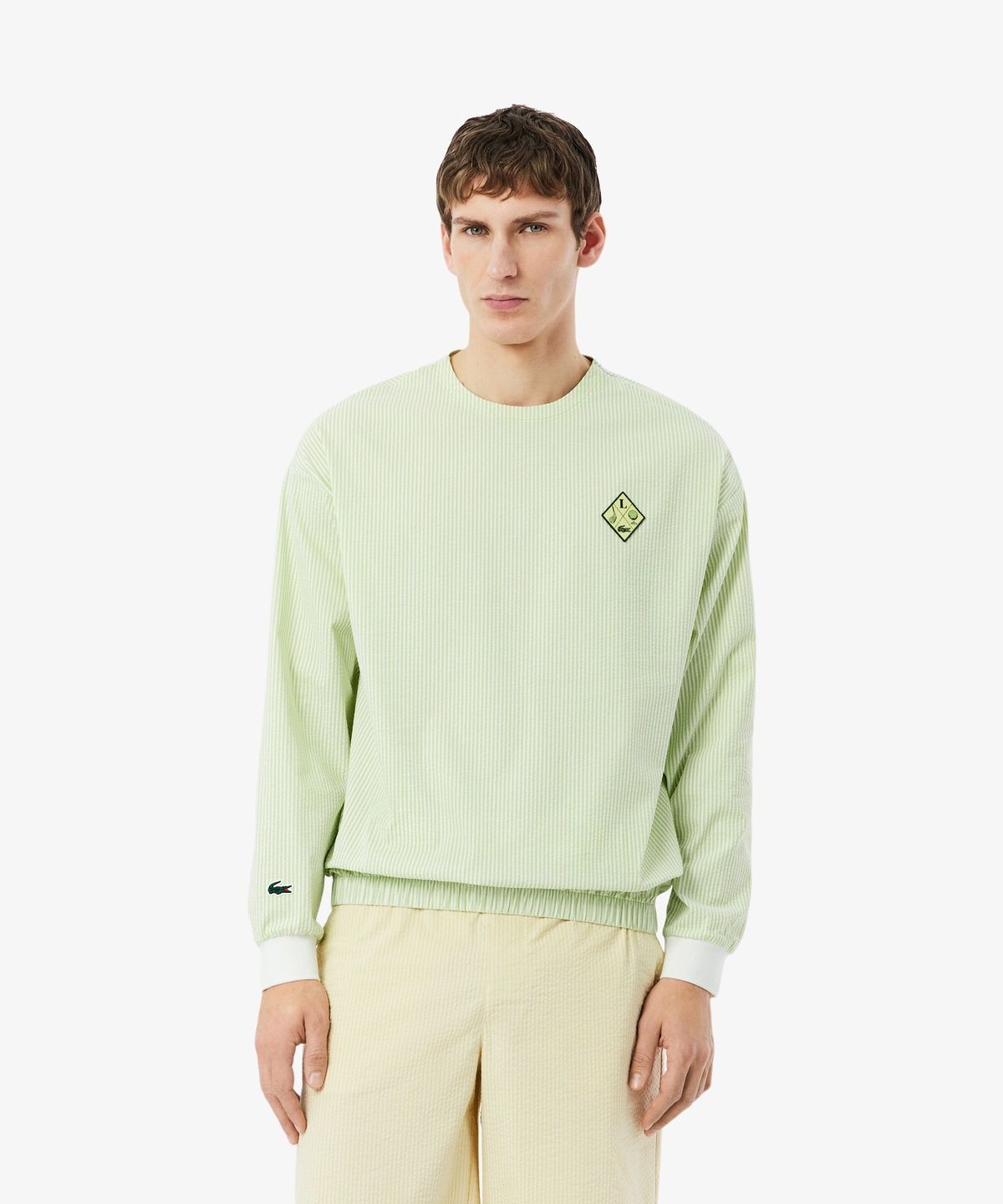 라코스테(LACOSTE) 남성 골프 써커 피스테 BH0111-56G 3IG