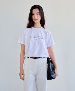 Iconic Logo Tee (Ivory)