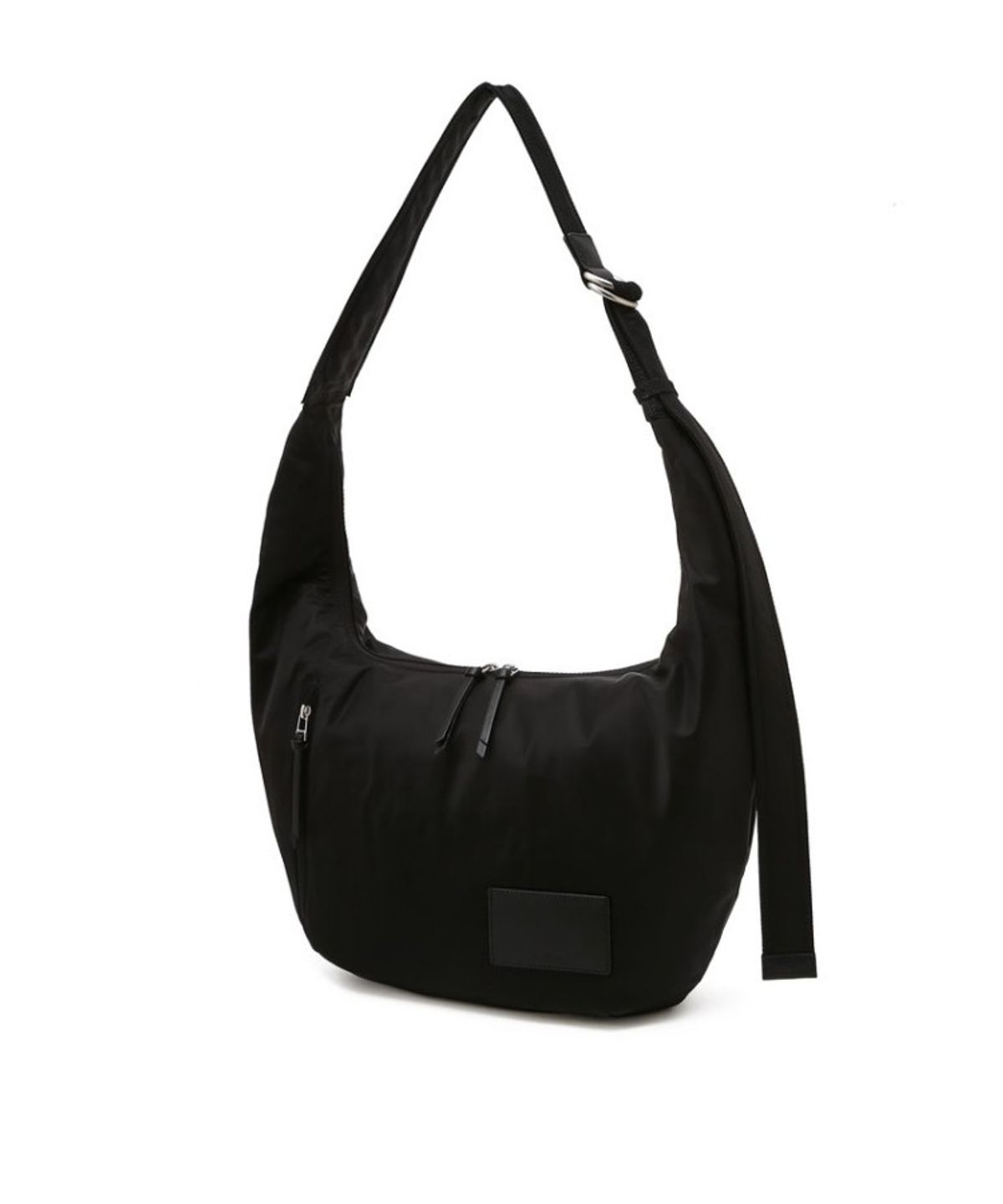 질스튜어트 맨 액세서리(JILLSTUART MEN ACC) 블랙 음각로고 나일론 크로스백 JUBA6E552BK