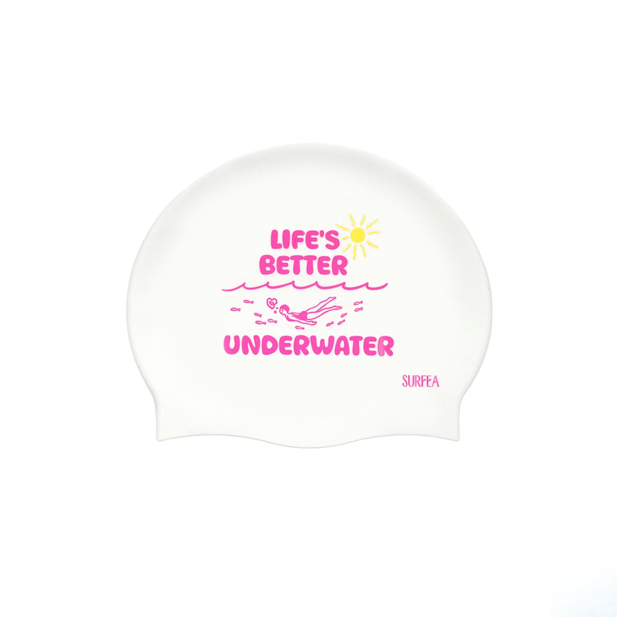 써피(SURFEA) FLOW SWIM CAP MAGENTA