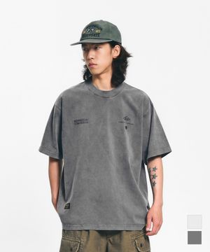 Vintage garments dye t shirts Charcoal