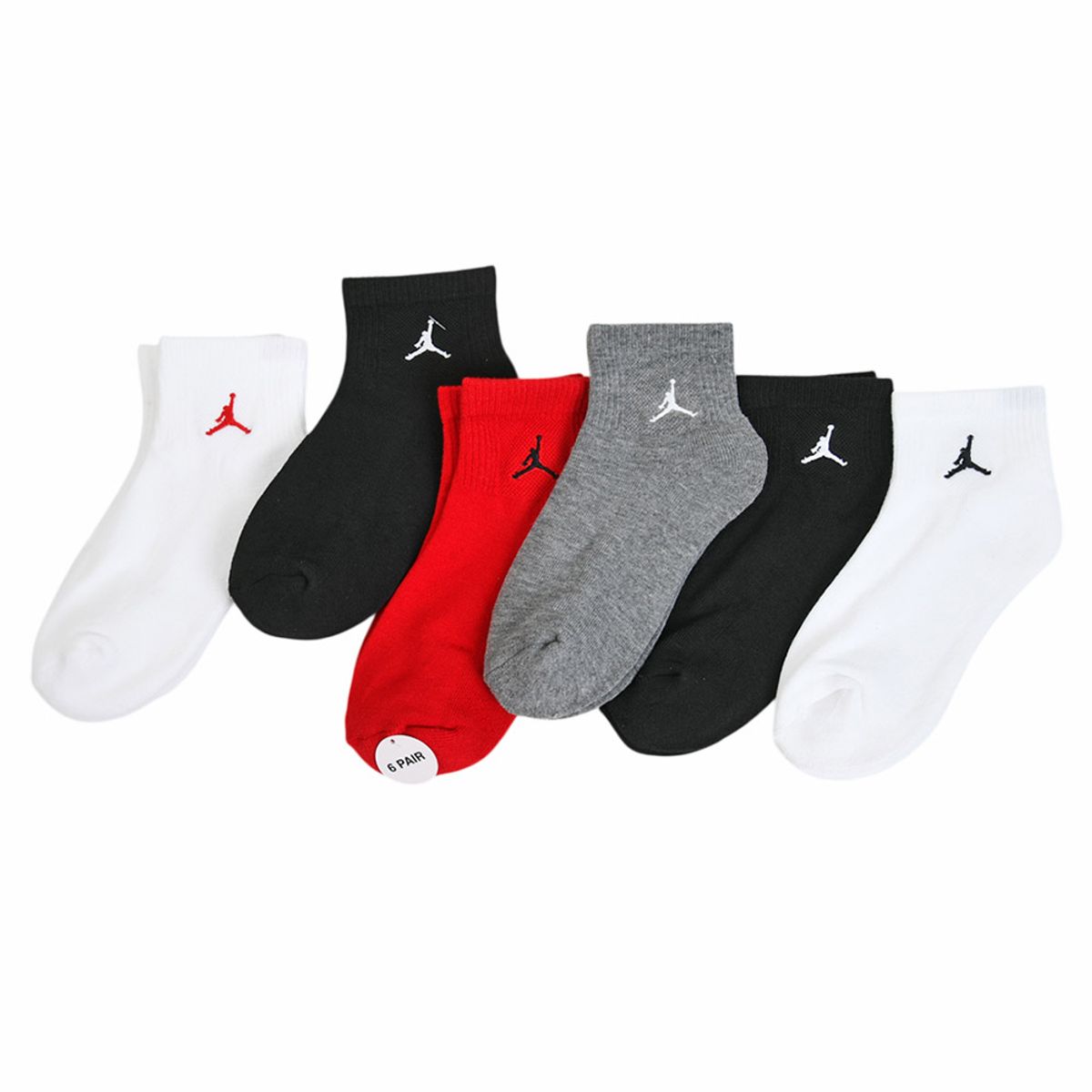 플레이키즈프로(PLAYKIZPRO) 조던에브리데이에센셜삭스6PK 혼합