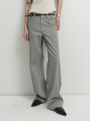 MOSS STRAIGHT COTTON PANTS_GRAY
