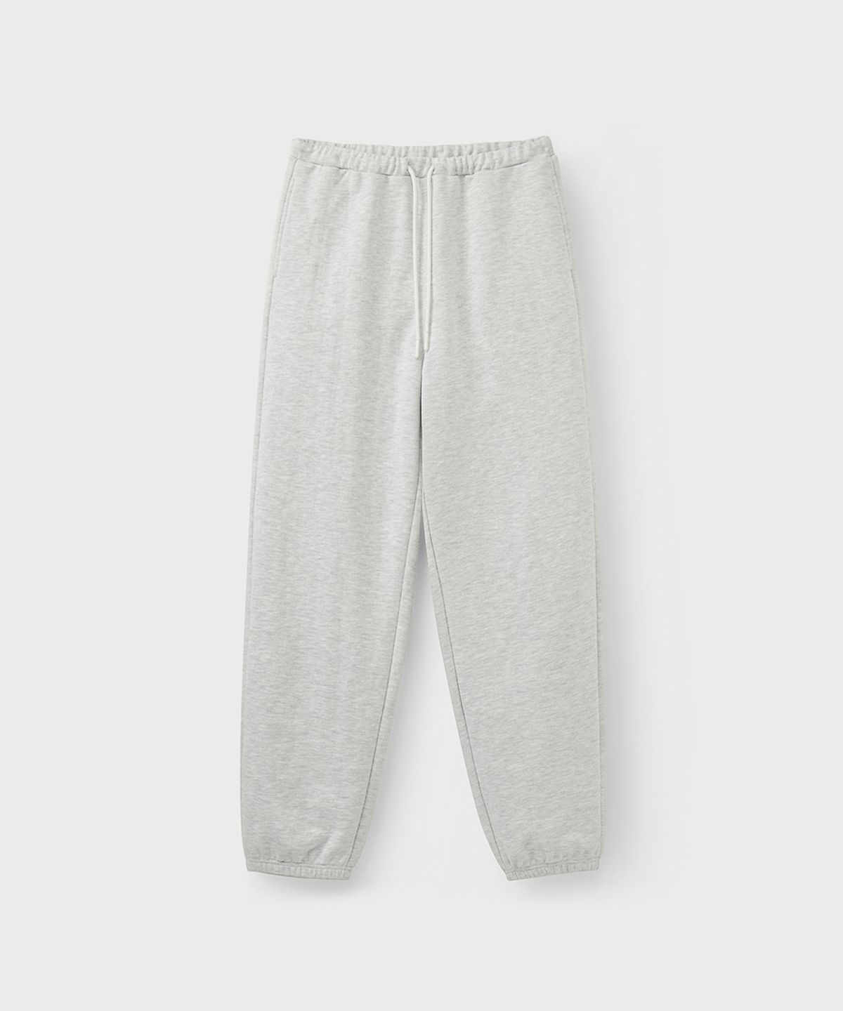 유니온블루 우먼(UNIONBLUE WOMAN) LOOSE SWEAT PANTS [LIGHT MELANGE GRAY]