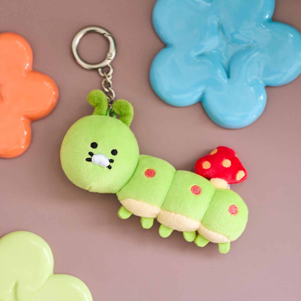 카카오프렌즈(KAKAO FRIENDS) 춘꿈틀이 꿈틀이 키링인형_춘식이