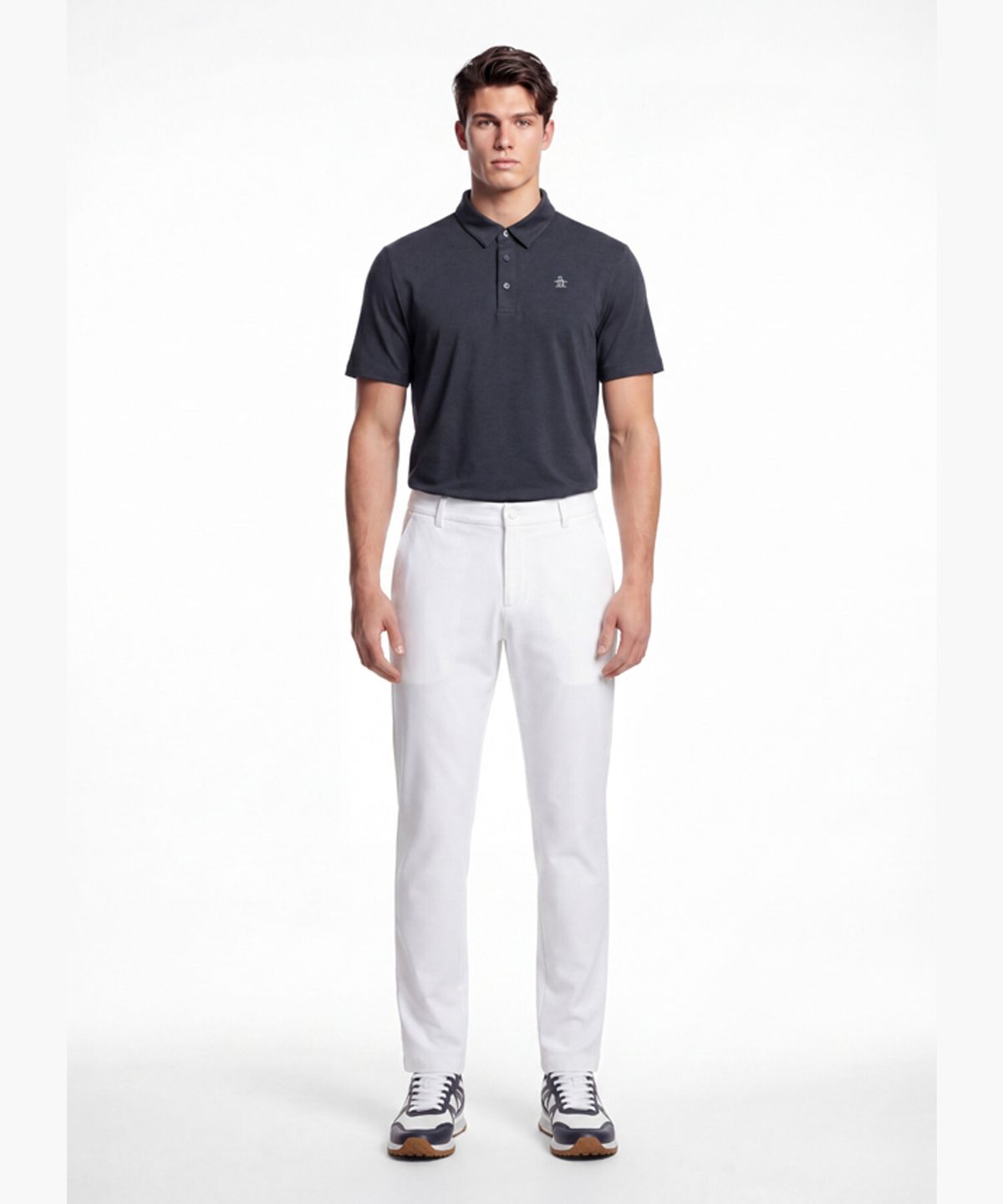 먼싱웨어(MUNSINGWEAR) 남성 여름 스탠다드 기능성 팬츠 화이트 MR221MPT41