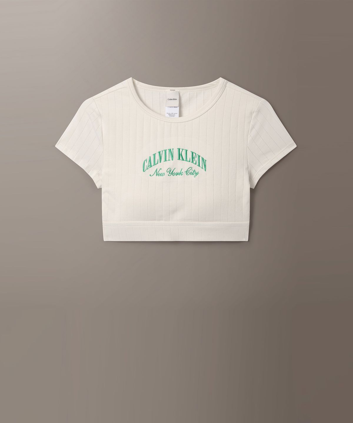 캘빈클라인 언더웨어(CALVIN KLEIN UNDERWEAR) 여성 헤리티지 애슬레틱 티셔츠 브라렛_QF8849ADYAS