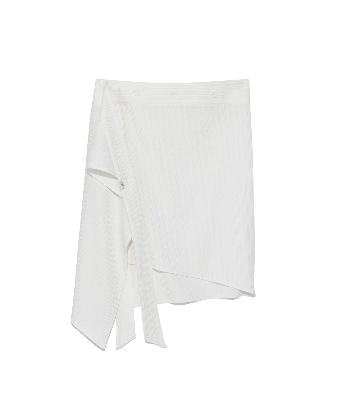 더콜디스트모먼트(THE COLDEST MOMENT) (w) TCM button layered skirt (ivory)