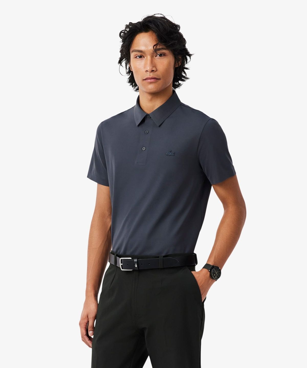 라코스테(LACOSTE) 남성 커뮤터 반팔 폴로 셔츠 DH5943-56G S5T