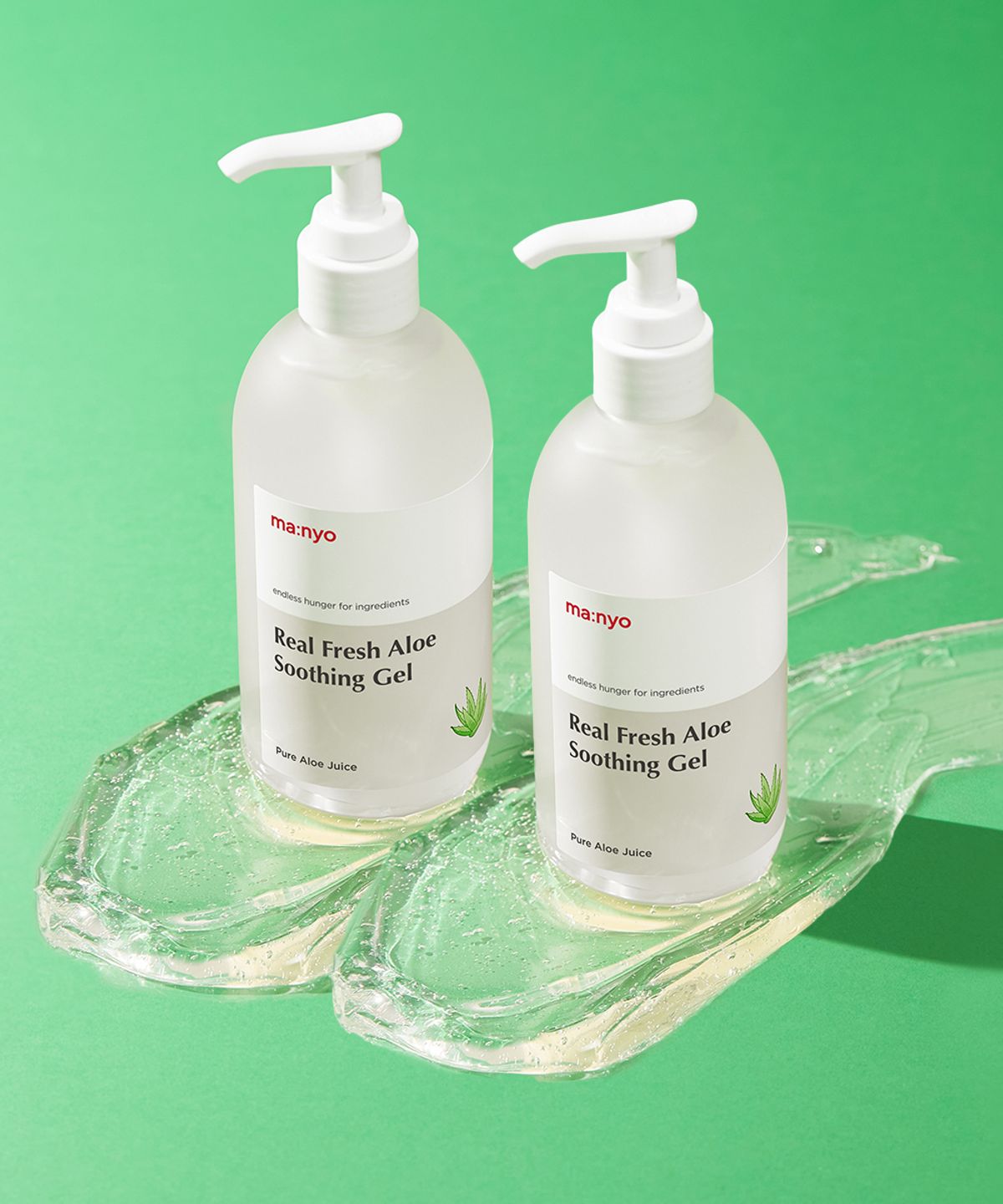 마녀공장(MANYOFACTORY) [더블구성] 알로에 수딩 젤 300ml x2개