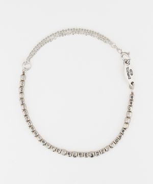 Double mix chain bracelet W (925 silver)
