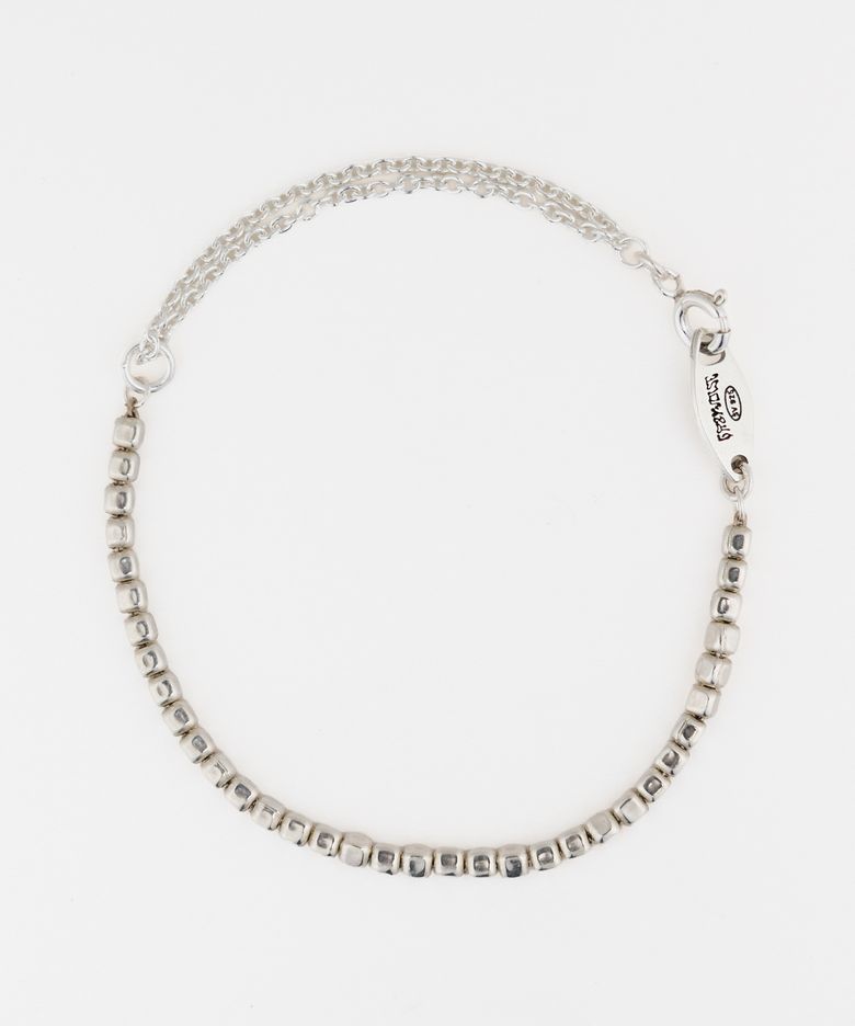 Double mix chain bracelet W (925 silver)