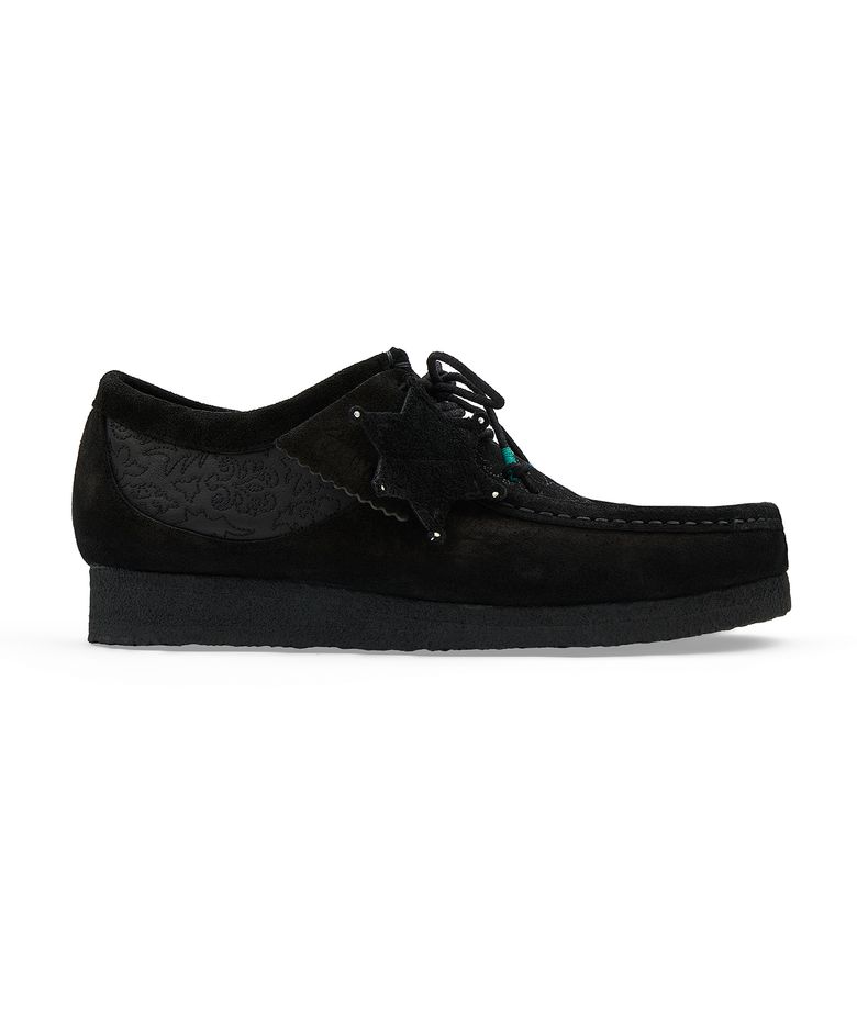 [Clarks Originals x ADSB] 왈라비 엠브로이더리 - 블랙 / AAA531UBLK