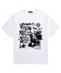 CHOAS MUSIC 반팔 티셔츠 (VS0222) 화이트