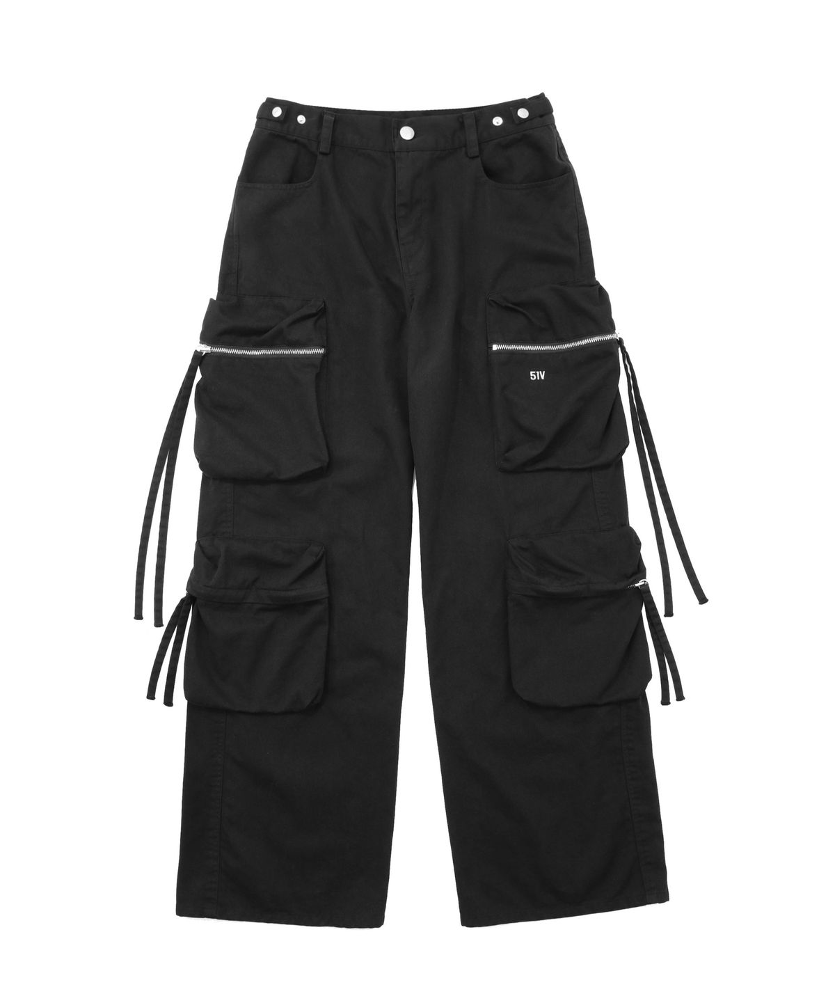 511비전(511VISION) 51V WASHED CARGO PANTS , BLACK