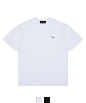 싱글 자수 오버핏 반팔 (JTOSBT-0001)