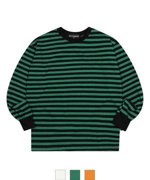 미들 스트라이프 롱 슬리브(SSLSTDBASIC)