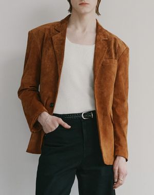 위버 스웨이드 블레이저