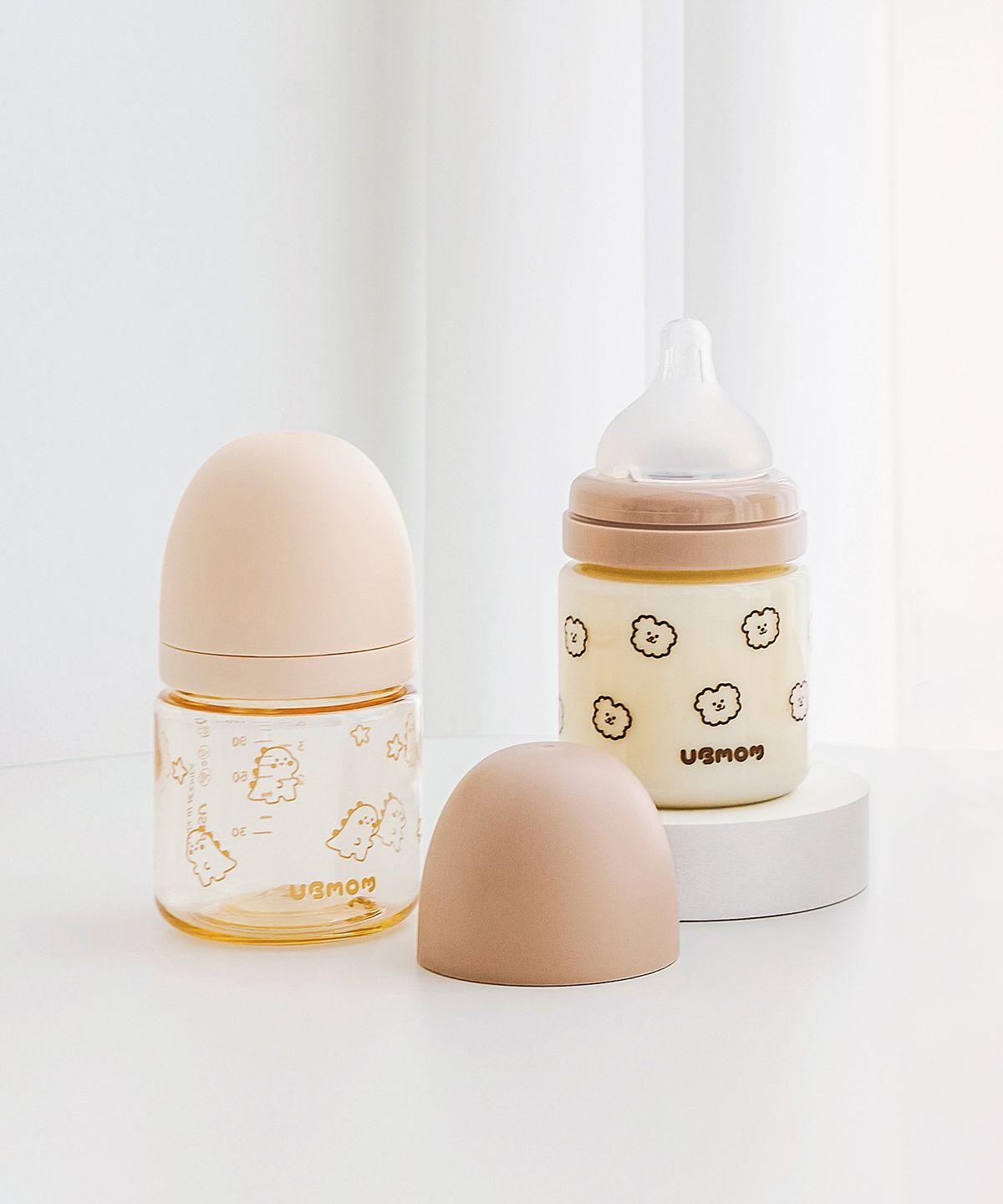 유비맘(UBMOM) 유비맘 NEW PPSU 디자인 아기 젖병 120ml 1P(꼭지포함)