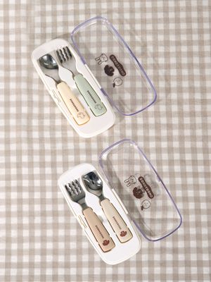 맘마존 자기주도 이유식 스푼포크세트 2set