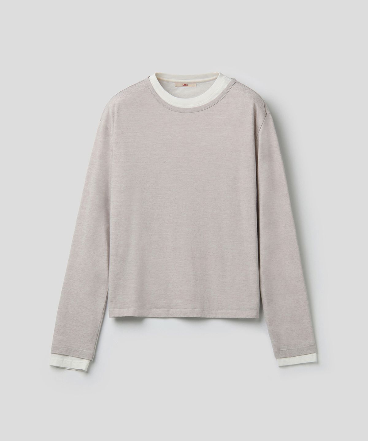 엠엠아이씨(MMIC) OVERLAY LONGSLEEVE (GRAY)