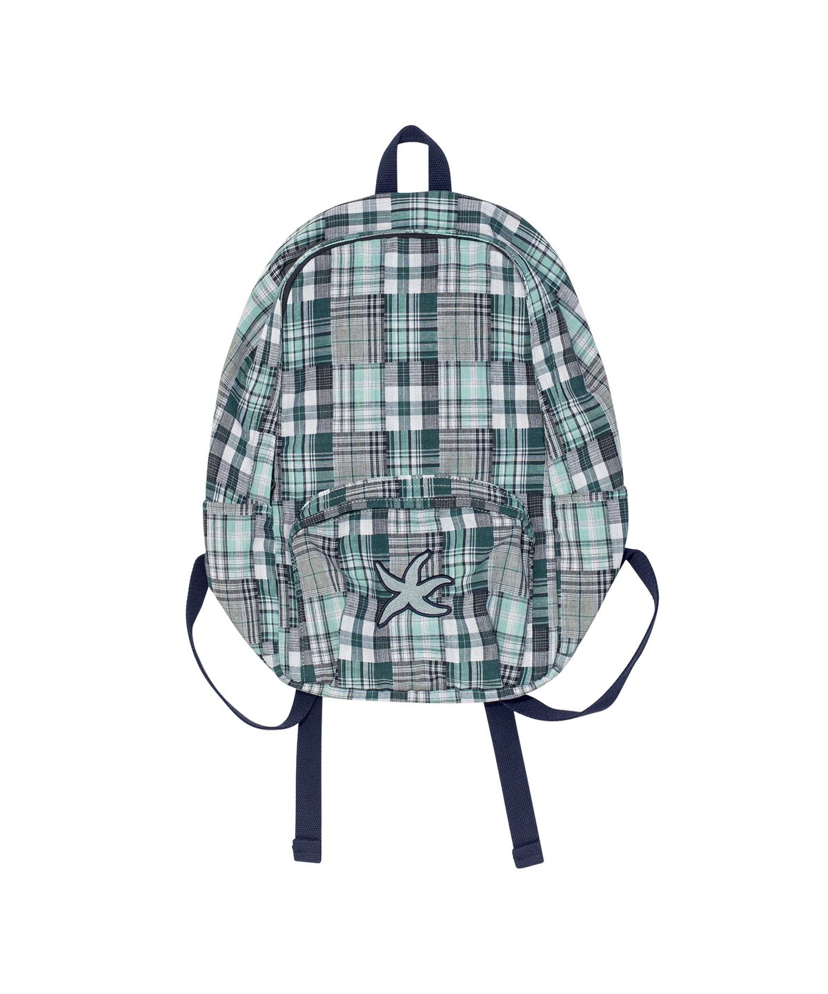 더콜디스트모먼트(THE COLDEST MOMENT) TCM starfish patchwork backpack (green)