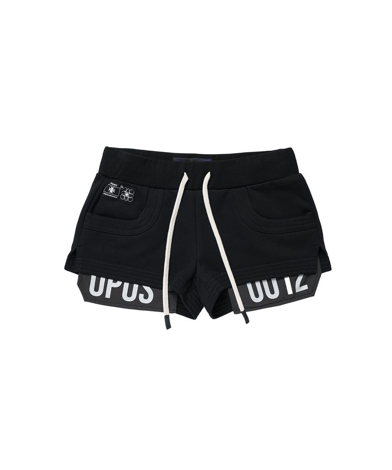 Op. 08 CLASSIC PATCHED MICRO SWEAT PANTS BLACK