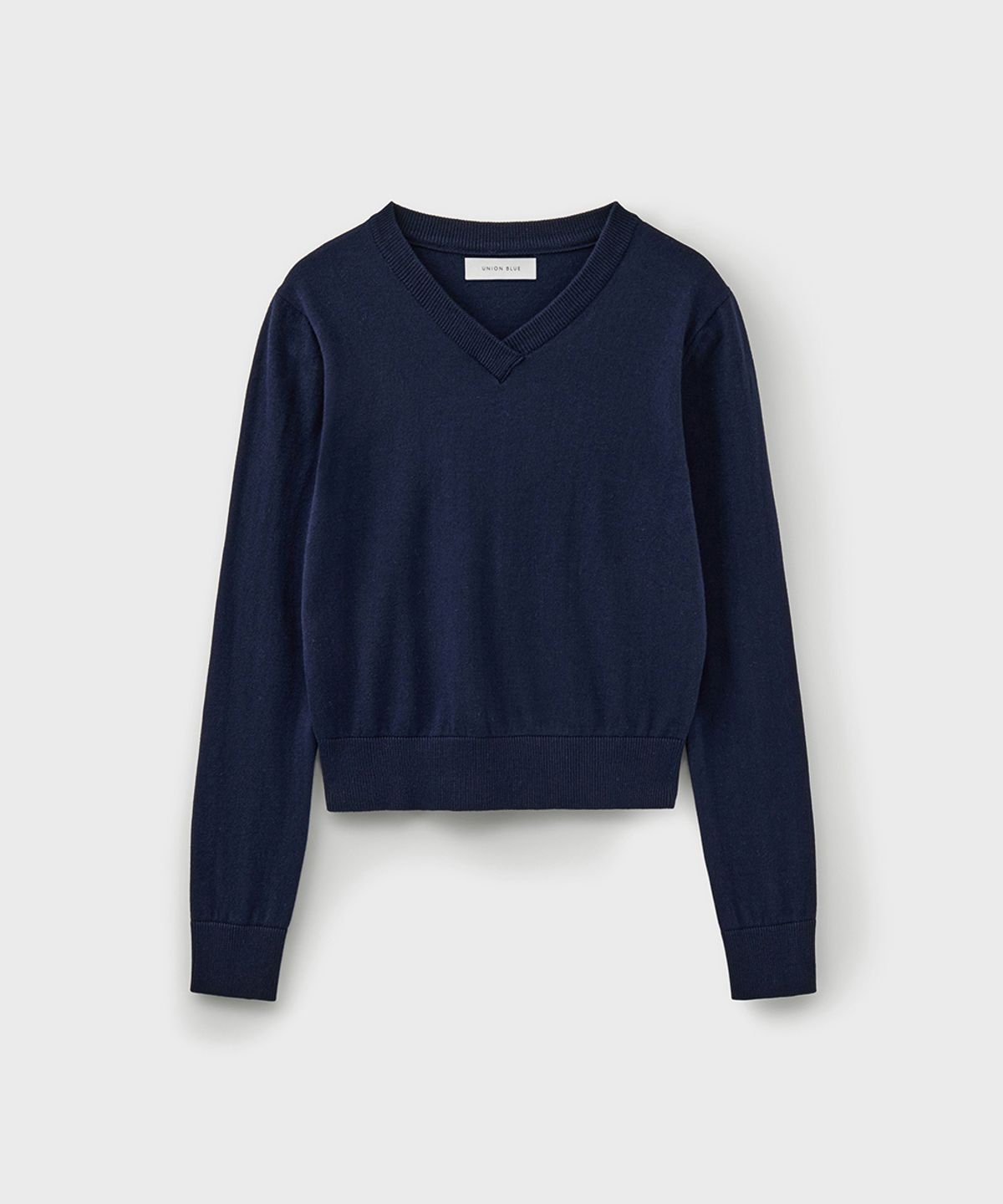 유니온블루 우먼(UNIONBLUE WOMAN) WIMBLEDON V PULLOVER [NAVY]