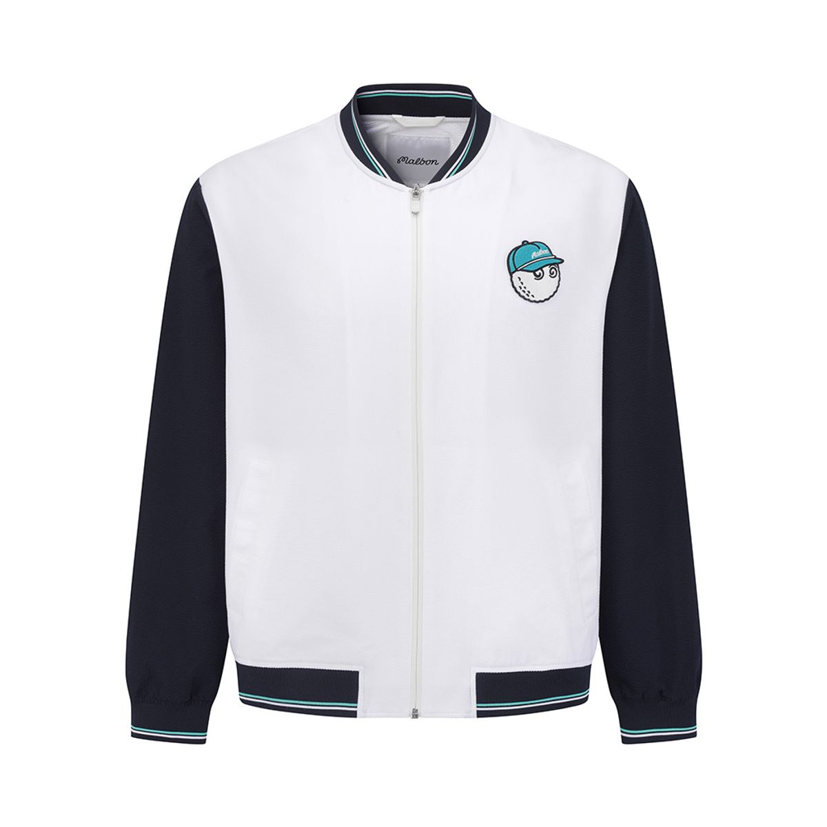 말본 골프(MALBON GOLF) 시어서커 자켓 OFF WHITE (MAN)
