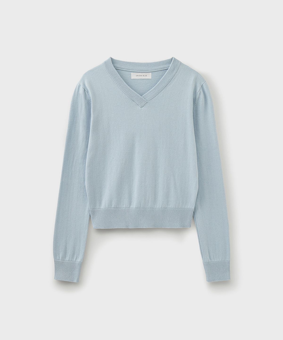 유니온블루 우먼(UNIONBLUE WOMAN) WIMBLEDON V PULLOVER [BABY BLUE]
