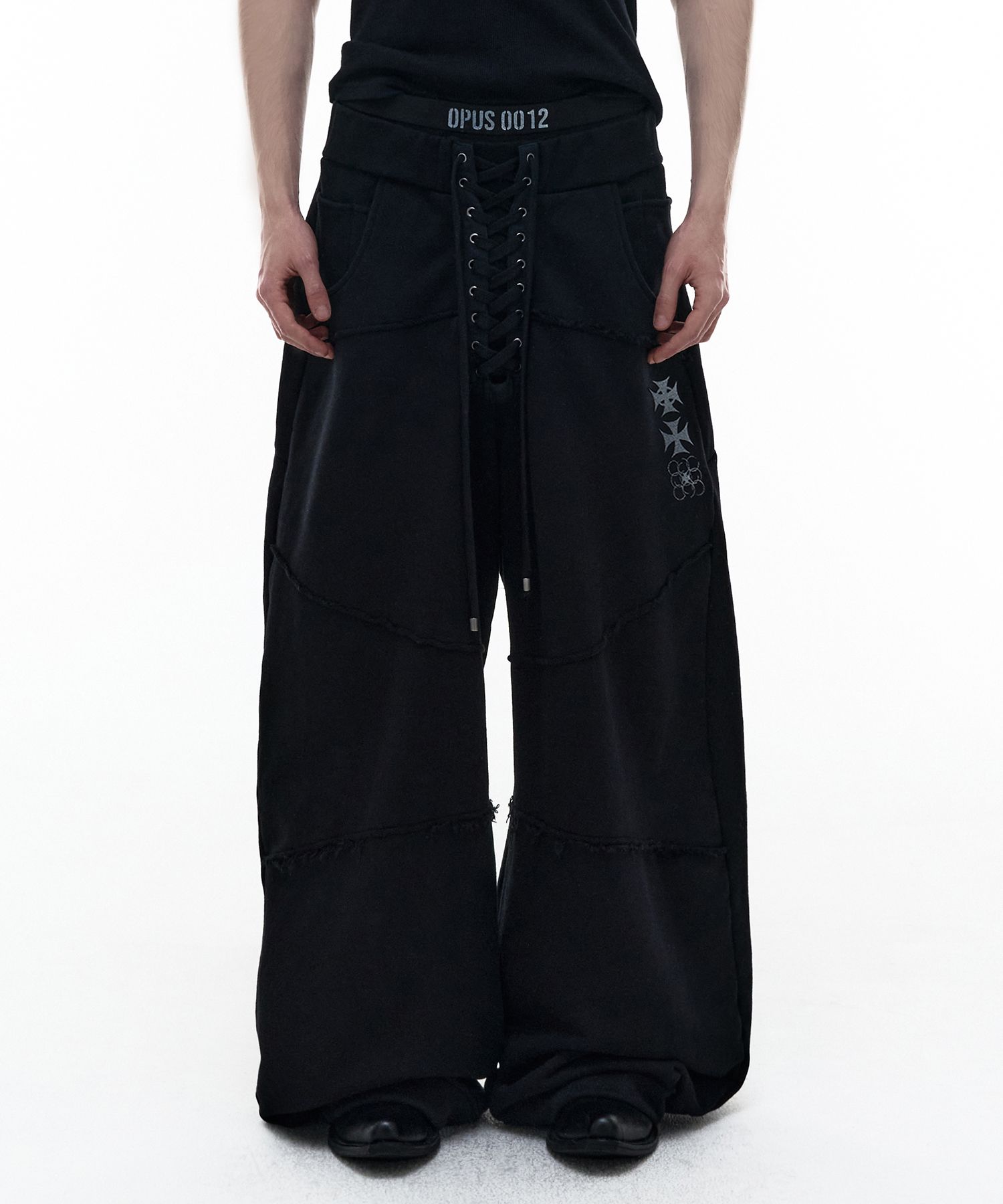 MUSINSA公式 | OPUS 0012 Op. 08 SENSORY SWEAT PANTS BLACK