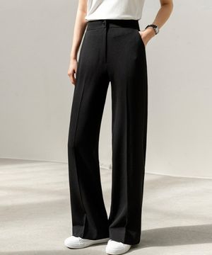 [인생360] [3단기장] 린넨라이크 내추럴 세미와이드 슬랙스_F6S164SL