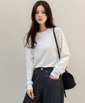 델리카토 레글런 슬라브 티셔츠_F6S265TS