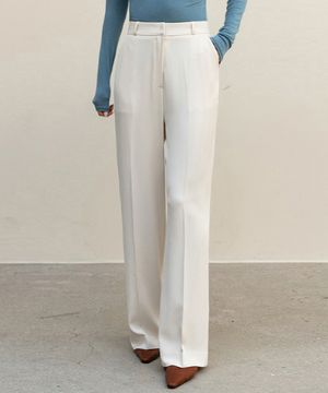 [인생360] [3단기장] 실키 에어핏 세미와이드 슬랙스_F6S168SL