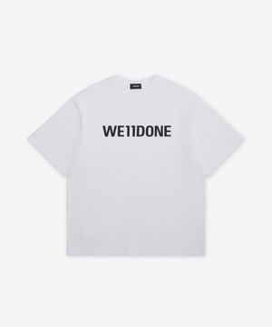 로고 반소매 티셔츠 - 화이트 / WDTT026920UWH
