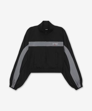 1506 로고 트랙 재킷 - 블랙 / WDTJ026827MBK