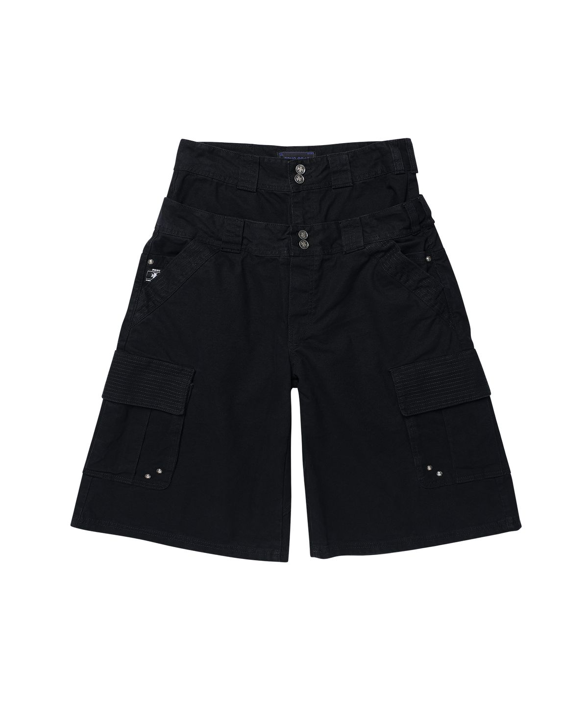 오퍼스 0012(OPUS 0012) Op. 08 DESERT MAXI CARGO SHORTS BLACK