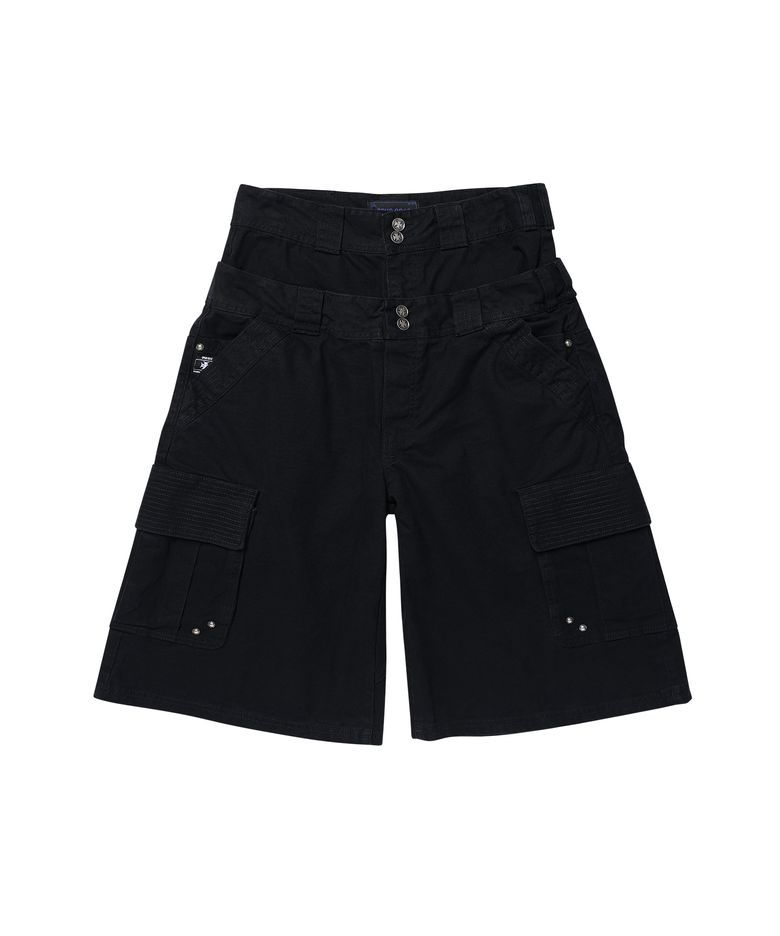 Op. 08 DESERT MAXI CARGO SHORTS BLACK