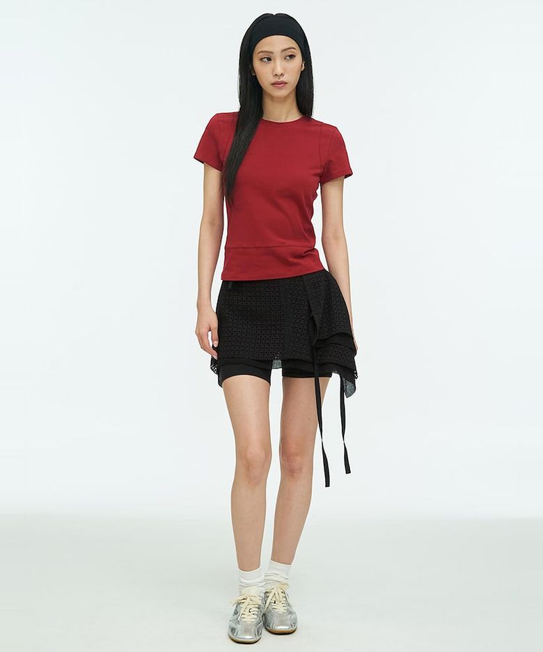 Eyelet Chou Chou  Black