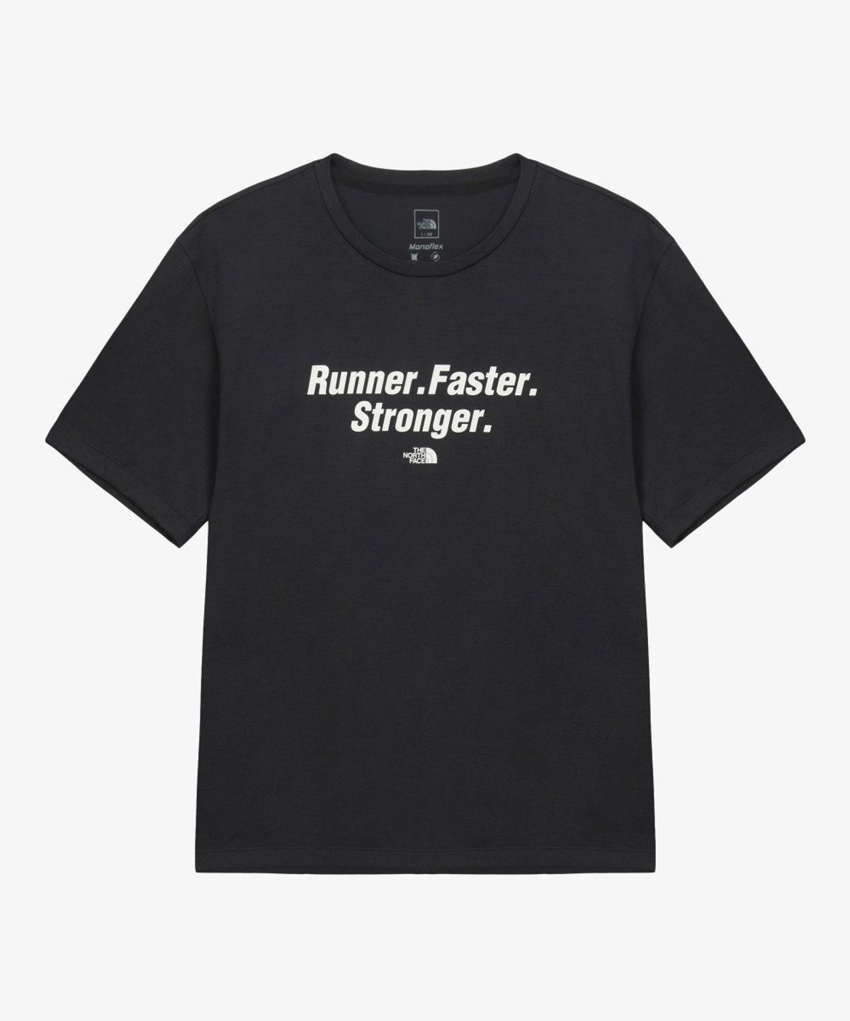 노스페이스(THE NORTH FACE) NT7US16A 남성 모션 반팔 티 BLACK