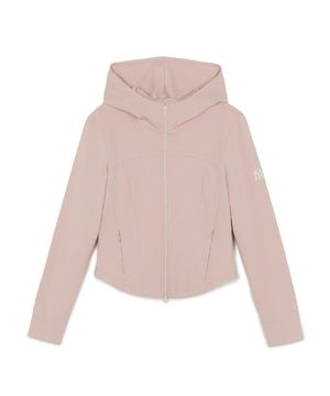 여성 베이직 슬림핏 후드집업 NY (Ptn.Coral)