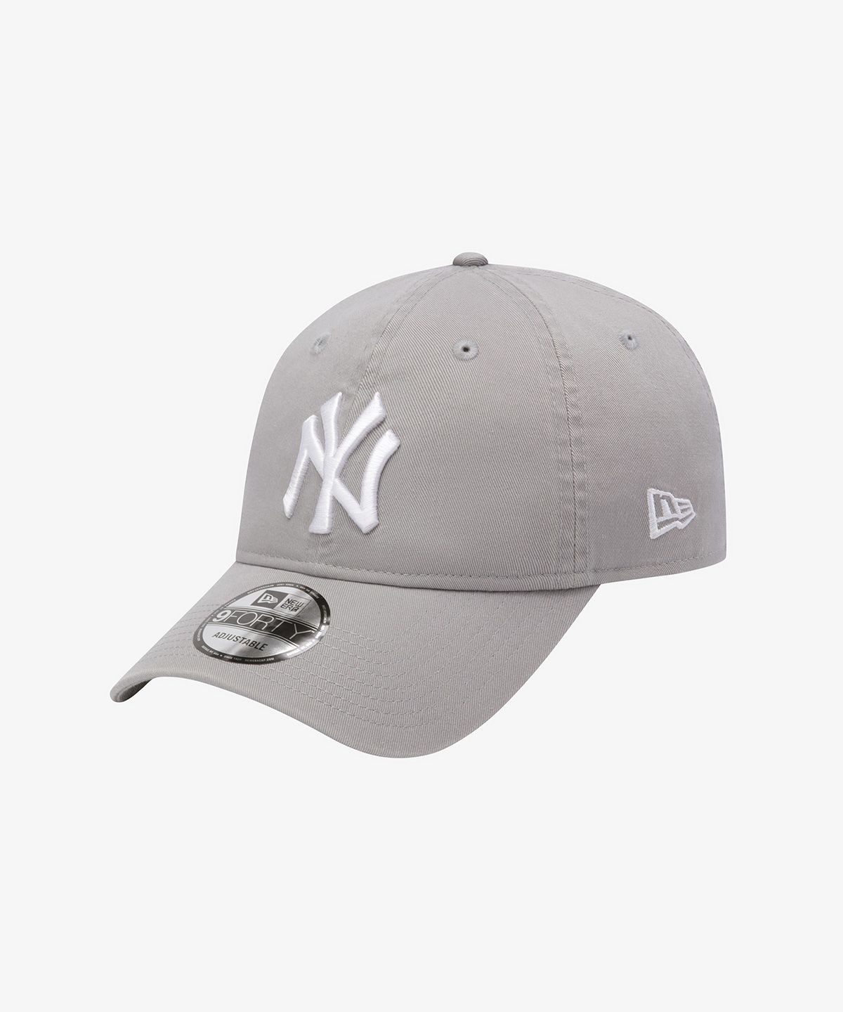 뉴에라(NEW ERA) MLB 뉴욕 양키스 베이직 언스트럭쳐 볼캡 그레이 15131669