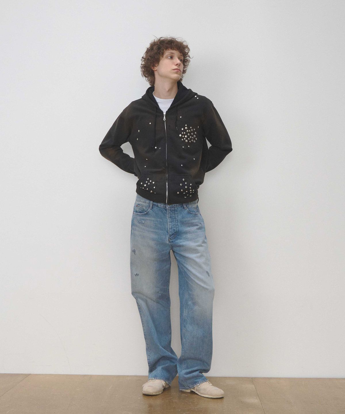 세븐틴엔드(17END) M 003 GRAYISH BLUE DENIM