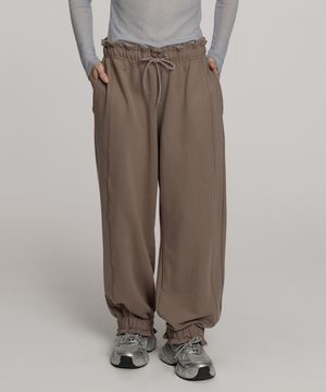 밴딩 프릴 스웨트팬츠 (2C)